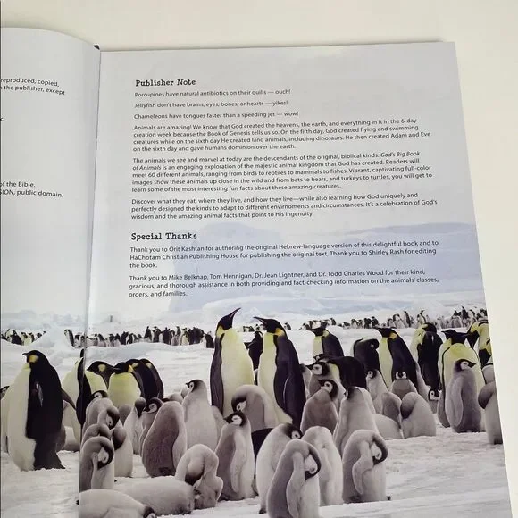 Master Books God's Big Book of Animals - Educational Book for Kids-Homeschool - Picture 4 of 16